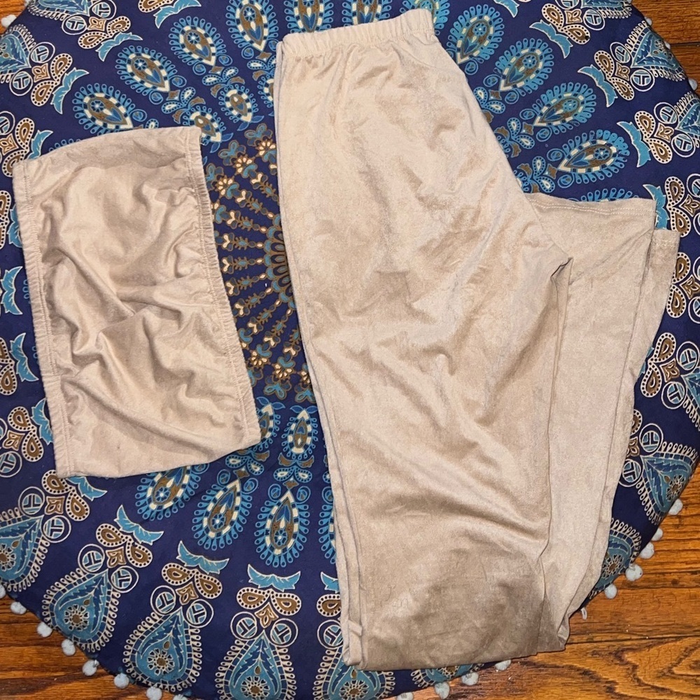 Suede Two Piece - Picture 3 of 6